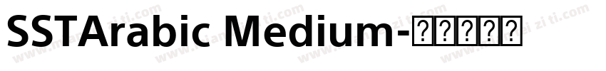 SSTArabic Medium字体转换